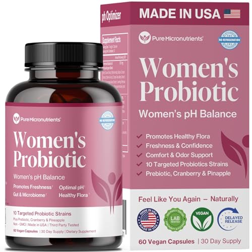 Bottle of Pure Micronutrients vaginal probiotics - 60 capsules