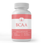 Bottle of Pure Original Ingredients BCAA capsules