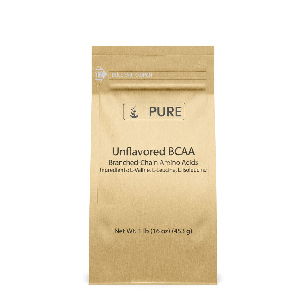 Pure Original Ingredients BCAA powder, unflavored, 1 lb