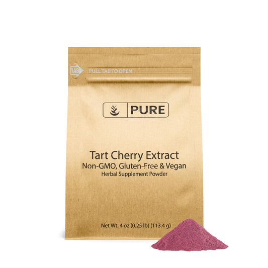 Pure Tart Cherry Extract 4oz bottle front view