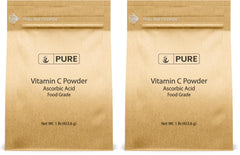 Pure Original Ingredients Vitamin C Powder - 1 lb, Pack of 2, Ascorbic Acid, Non-GMO