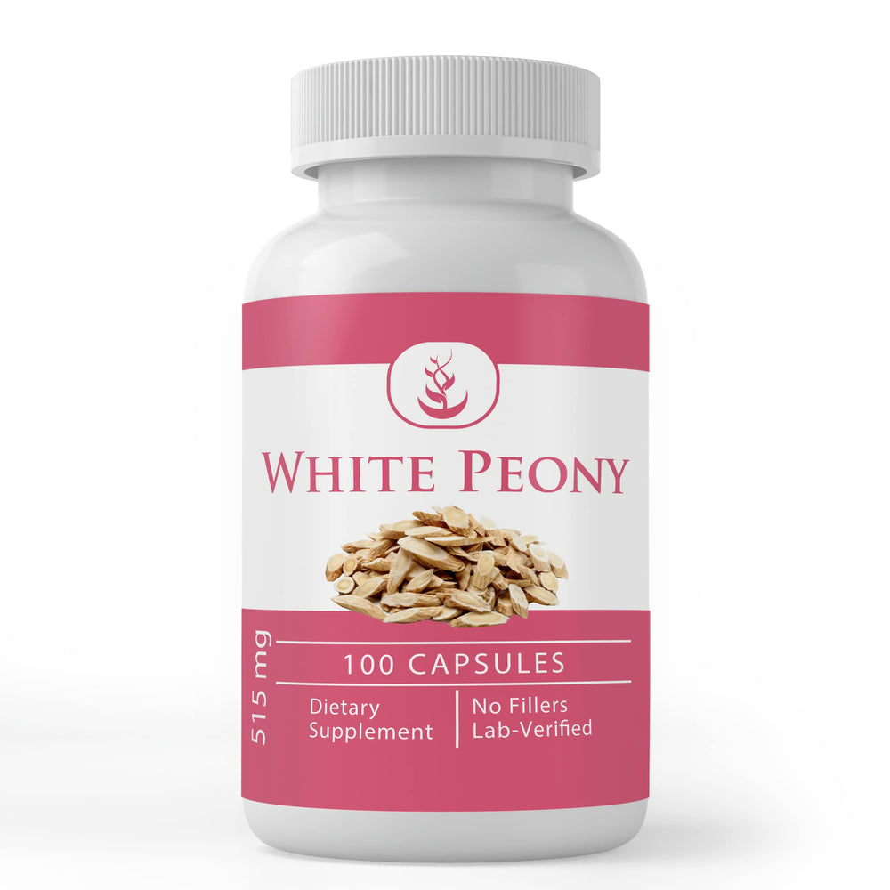 Pure Original Ingredients White Peony capsules bottle