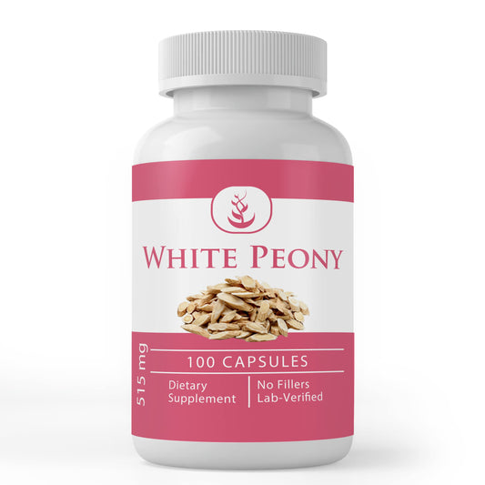 Pure Original Ingredients White Peony capsules bottle
