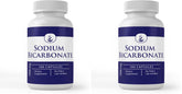 Pure Original Sodium Bicarbonate 100 capsules bottle with pack of 2