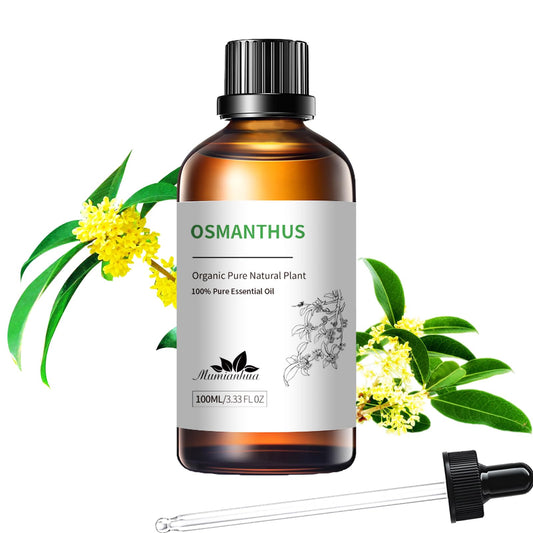 Pure Osmanthus essential oil bottle and packaging