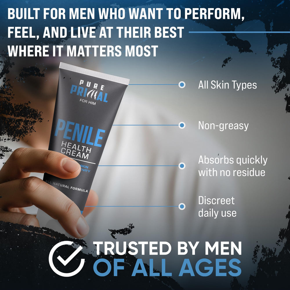 Pure Primal soothing-skin-cream-fragrance-free-label communicates fragrance-free formula for sensitive zones.
