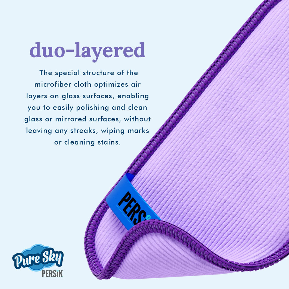 Washable and reusable microfiber cloth