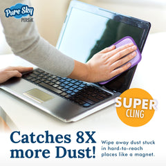 Pack of Pure-Sky Cleaner Cloth in display