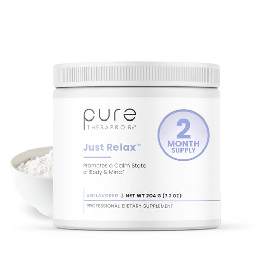 Pure Therapro Rx Just Relax Unflavored 60-Serving bottle hero image