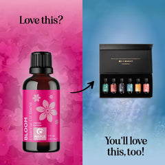 Pure undiluted floral essential oils collection