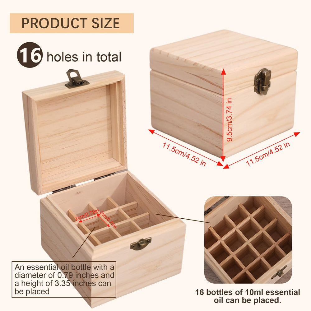 Pure Vie travel-ready wooden box designed for compact portability