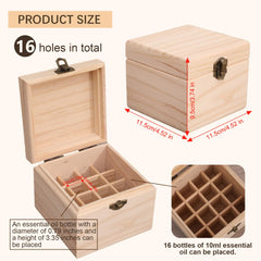 Pure Vie travel-ready wooden box designed for compact portability
