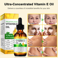 Pure Vitamin E Oil moisturizer addition boosts hydration and smoothness.