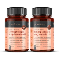 PureClinica UltraColl bottle front – 1500mg collagen per serving
