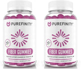 PUREFINITY Fiber Gummies bottle front with mixed berry flavor