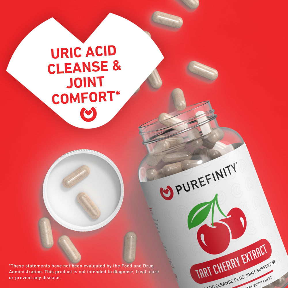 PUREFINITY Tart Cherry Capsules 30-count bottle