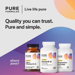 PureFormulas Methyl B-12 1000 mg 100 Lozenges packaging
