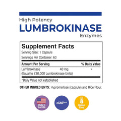 Ingredients list and clean formula disclosure