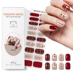 PureGlow Co long-lasting nail strips with optional top coat for shine