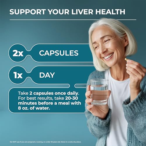 Close-up of PureHealth Liver Health capsules