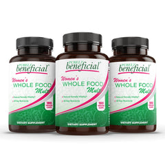 Product label highlighting 58 key nutrients and 60-day supply