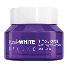 Jar of PurelyWHITE DELUXE Simply Purple Brightening Powder