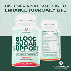 PurePremium product with cinnamon sticks and other ingredients on display.