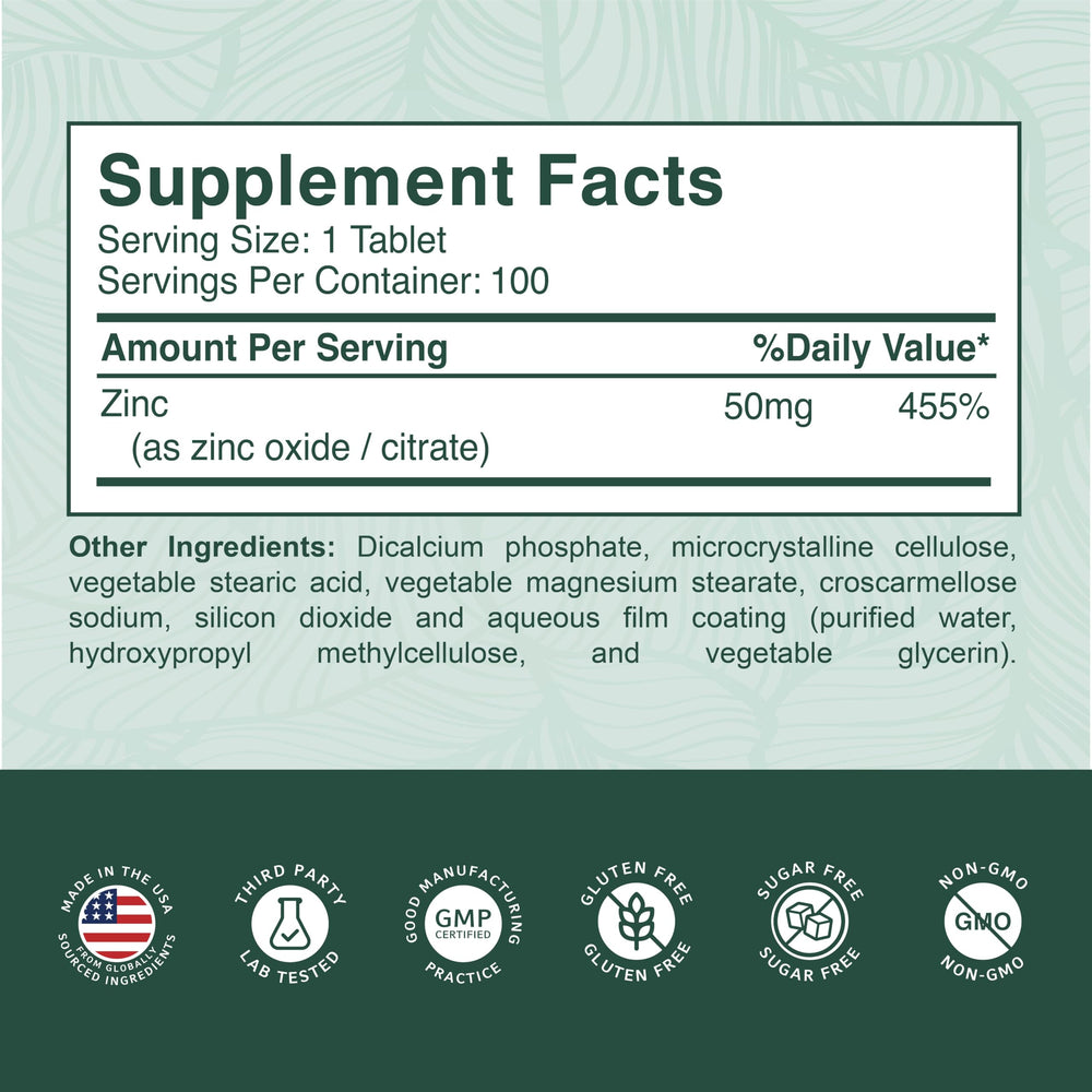 USA-made and third-party lab tested label
