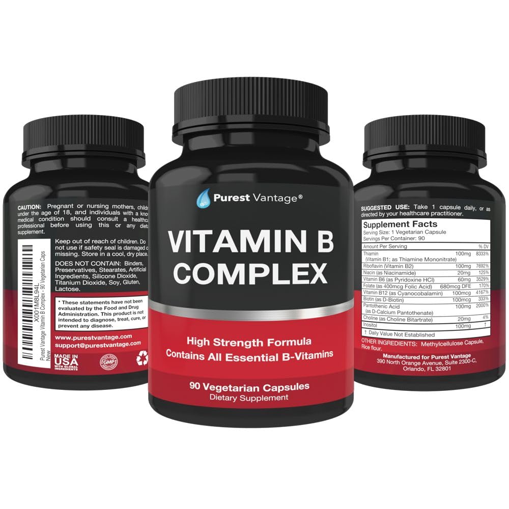 GMP-compliant manufacturing facility for Purest Vantage Vitamin B Complex