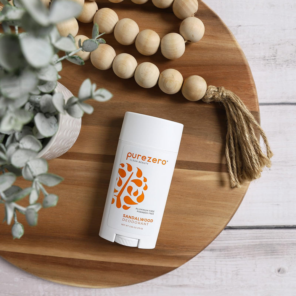 Purezero packaging with recycling symbol emphasizes cruelty-free sustainability