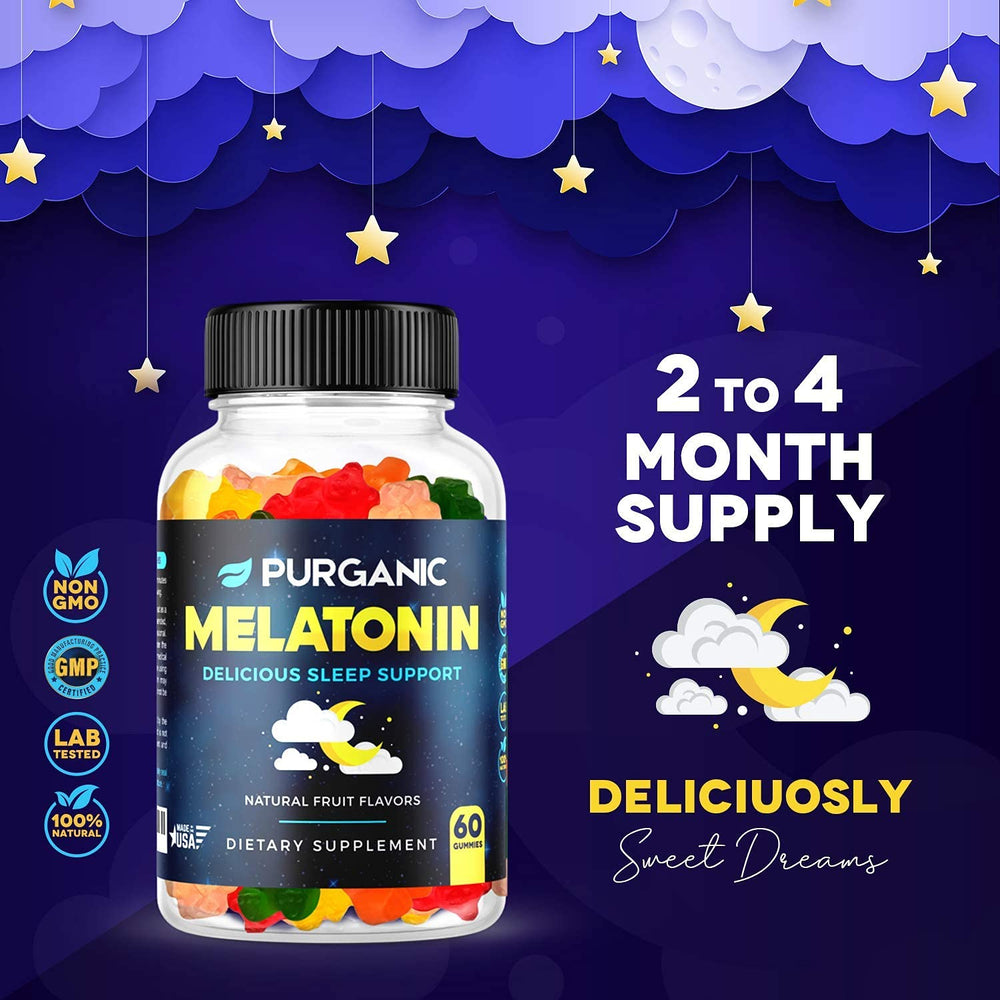 120 melatonin gummies and packaging layout
