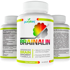 Third-party purity test certificate for Puridian Brain Supplement
