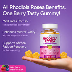 Cortisol detox and energy support gummies