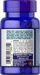 Close-up of Puritan's Pride B-12 microlozenges packaging