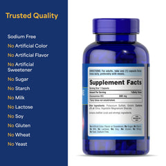 Bottle of Puritan's Pride Joint Formula on a white background