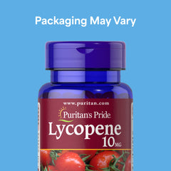 Lycopene ingredient listing on Puritan's Pride label