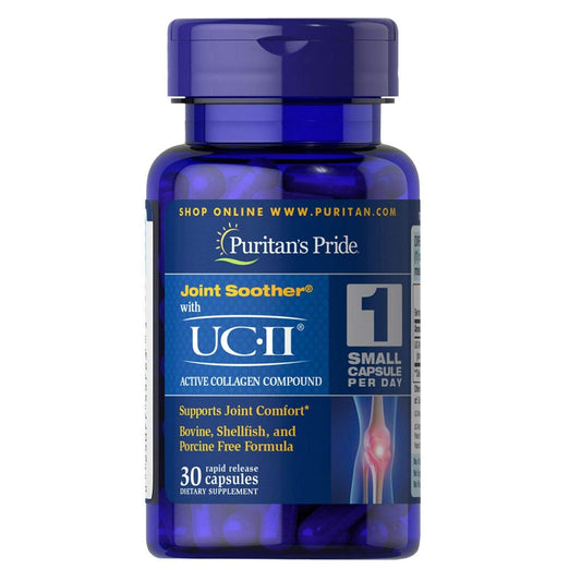 Puritan's Pride UC-II 40mg Active Collagen Compound bottle front view