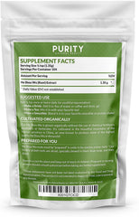 Purity Natural Beauty organic herbal powder ready to mix into beverages