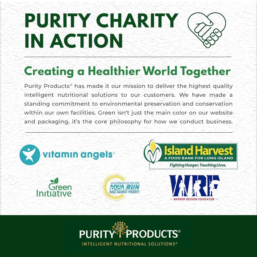 Purity Products Green Tea CR bottle with Kilham branding and product claims