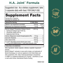 Close-up of Hyaluronic Acid and BioCell Collagen ingredients