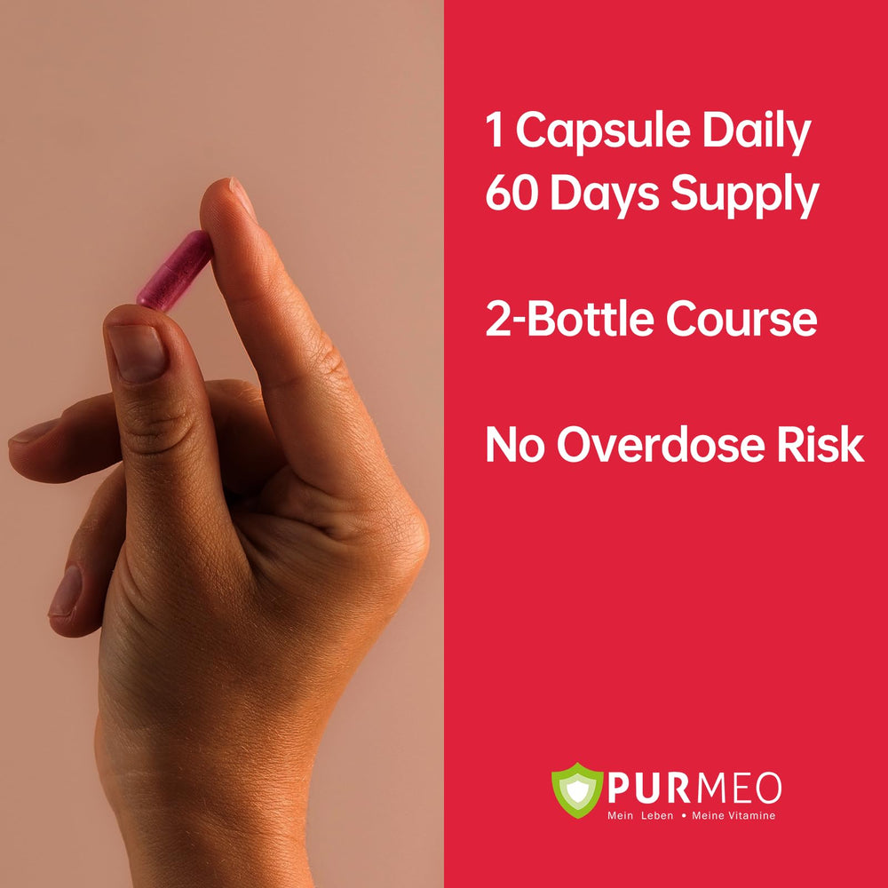 Purmeo Tinnitus Relief packaging and bottle
