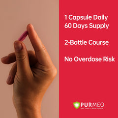 Purmeo Tinnitus Relief packaging and bottle