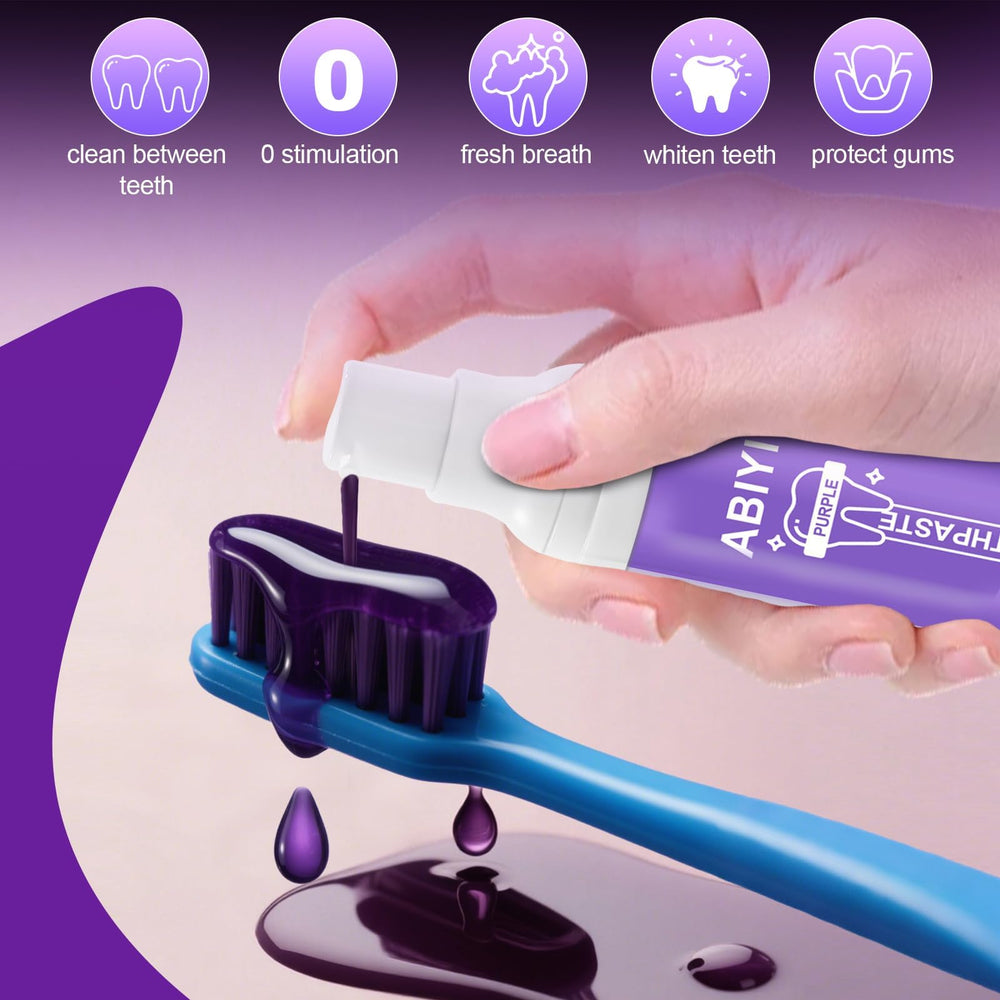 Gum protection and enamel care icons
