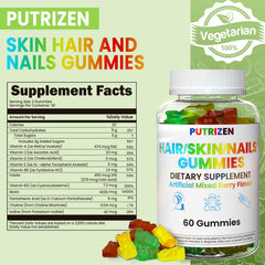 Nutrition facts and ingredients for Biotin 5000 mcg