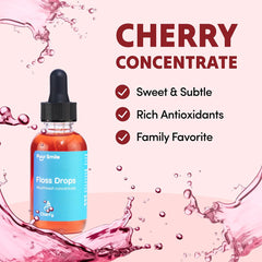 Puur Smile Cherry Floss Drop Serum packaging and label