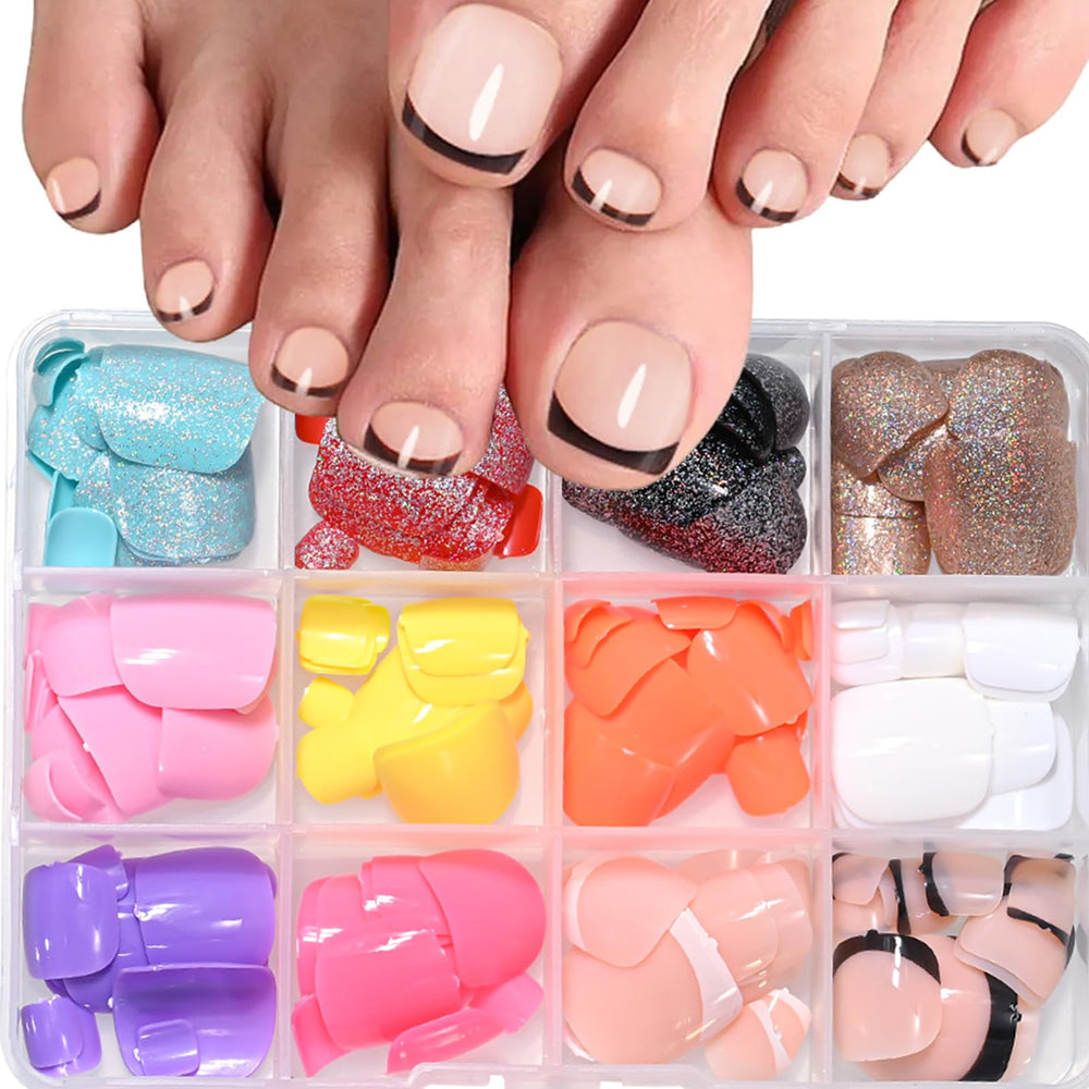Puyokinm included nail sticks and file for precise sizing.