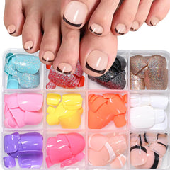 Puyokinm included nail sticks and file for precise sizing.