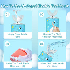 USB charging setup for the PVOGRT kids toothbrush