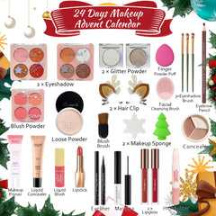 PWYSHXDF eyeshadow pack in the advent calendar enables versatile eye looks.