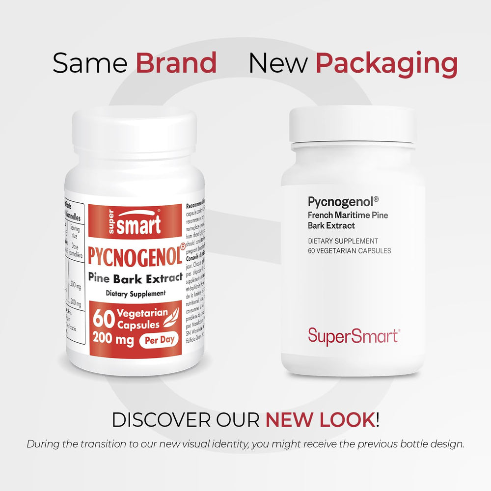 Pycnogenol 200mg capsules close-up
